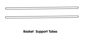 Basket Support Tubes