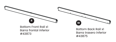 Bottom Support Rail R2
