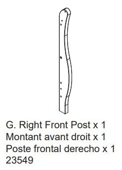 Front Right Post