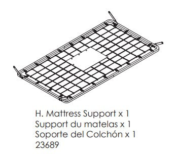 delta children replacement parts Mattress Support