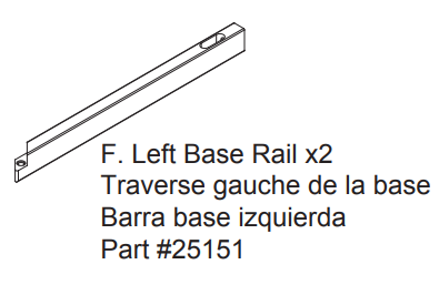 Left Base Rail