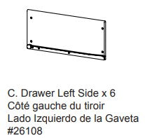 Left Drawer Side