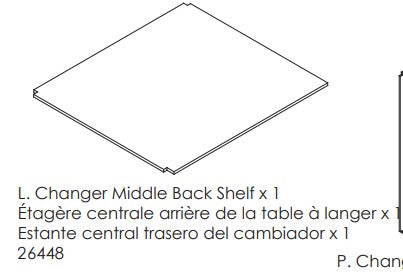 Changer Mdle Back Shelf Panel