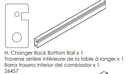 Changer Back Bottom Rail