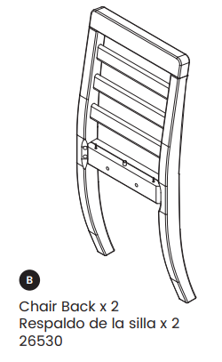 Chair Back - 530300