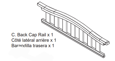 Back Cap Rail