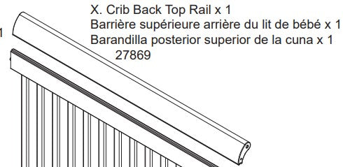 Delta Crib Replacement Parts