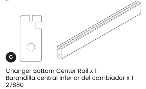 Changer Middle Bottom Rail