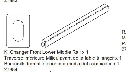Changer Front Lower Rail