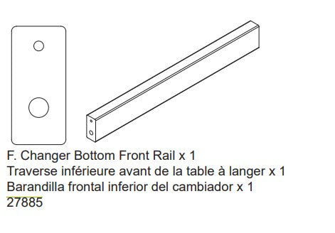 Changer Front Bottom Rail