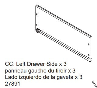 Left Drawer Side