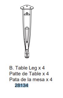 Table Leg