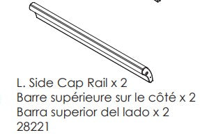 Crib Side Cap Rail