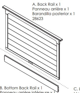 Back Top Rail
