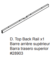 Top Back Rail