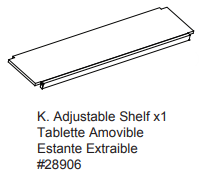 Removable Shelf