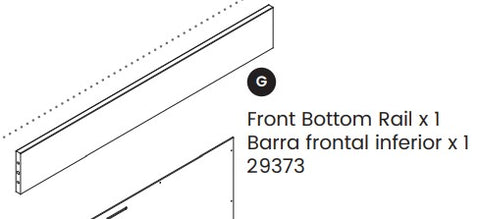 Front Bottom Rail