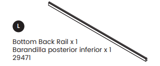 Back Bottom Rail