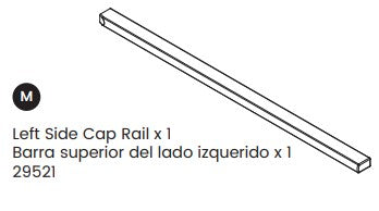 Left Side Cap Rail