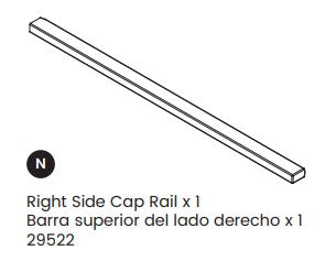 Right Side Cap Rail