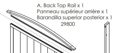Back Top Rail