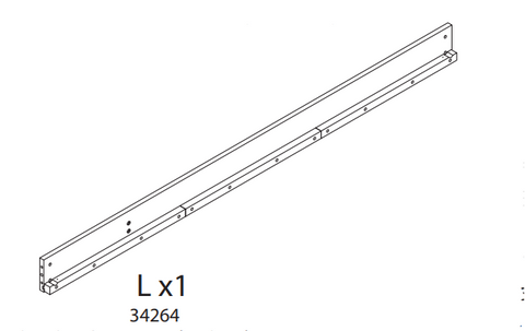 BOTTOM SIDE RAIL (FRONT)