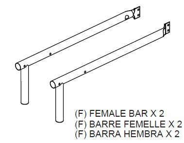 Part F - Female Bar Wt/ Leg