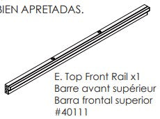 Front Top Rail