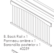 BACK RAIL