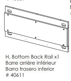 Back Bottom Rail