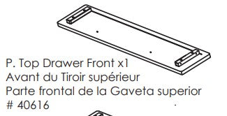 Top Drawer Front