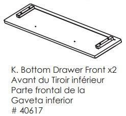 Bottom Drawer Front