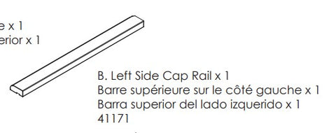 Left Side Cap Rail