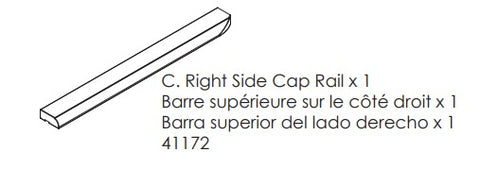 Right Side Cap Rail