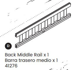 Back Rail Middle
