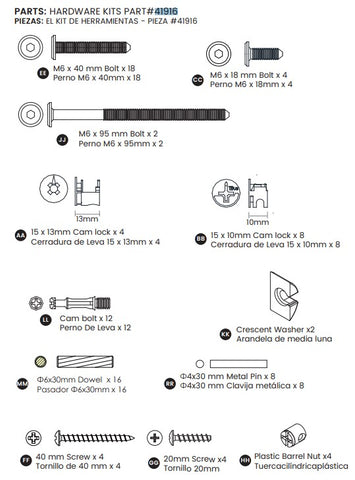 Hardware Kit W-pulls