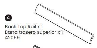 Top Back Rail