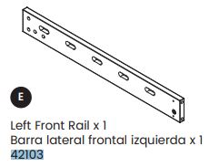 Left Front Rail