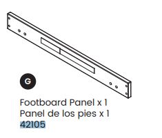 Footboard Panel