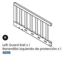 Left Guard Rail