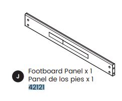 Foot Board Panel