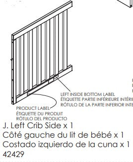 Left Crib Side