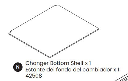 Changer Bottom Shelf Panel