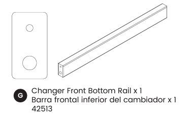Changer Front Bottom Rail