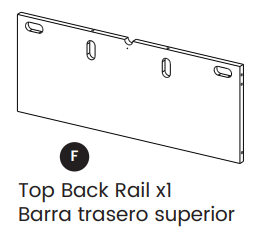 Top Back Rail