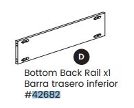 Bottom Back Rail