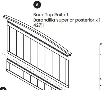 Back Top Rail
