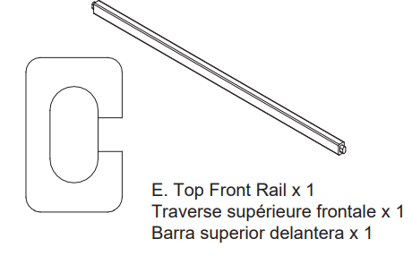 Top Front Rail