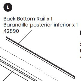 Back Bottom Rail