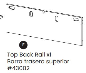 Top Back Rail